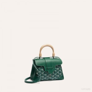 Bolsas Mini Goyard SAIGON SOUPLE MINI BAG Verdes | GY-WZX9814