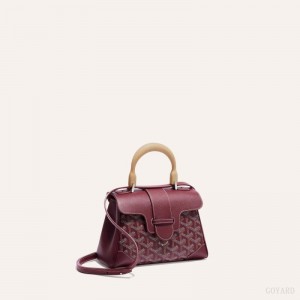 Bolsas Mini Goyard SAIGON SOUPLE MINI BAG Bordeaux | GY-OKN6956