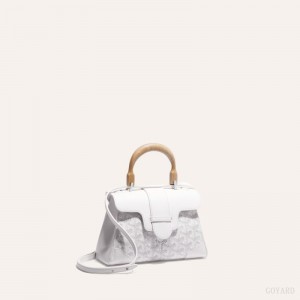 Bolsas Mini Goyard SAIGON SOUPLE MINI BAG Branco | GY-FEA7506