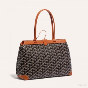 Bolsas Tote Goyard BELLECHASSE BIAUDE PM BAG Pretas Marrom | GY-GRT7074