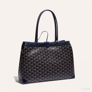 Bolsas Tote Goyard BELLECHASSE BIAUDE PM BAG Azul Marinho Azuis | GY-PJK6737
