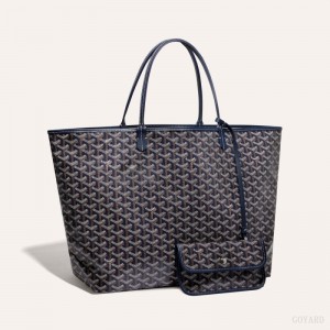 Bolsas Tote Goyard SAINT LOUIS GM BAG Azul Marinho Azuis | GY-LPN3160