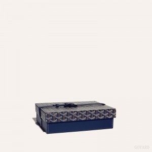 Boxes Goyard 8 WATCH CASE Azul Marinho Azuis | GY-YYM5968