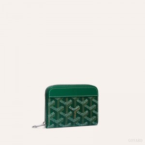 Carteiras Goyard MATIGNON MINI WALLET Verdes | GY-LNA3576