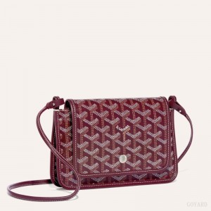 Carteiras Goyard PLUMET POCKET WALLET Bordeaux | GY-DNG4455