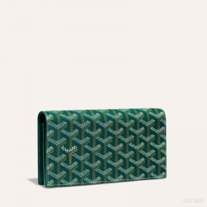 Carteiras Goyard RICHELIEU WALLET Verdes | GY-JLQ3586