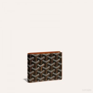 Carteiras Goyard SAINT-FLORENTIN WALLET Pretas Marrom | GY-WGB9992