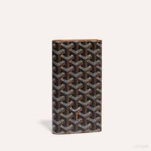 Carteiras Goyard SAINT-ROCH WALLET Pretas Marrom | GY-SEA0420