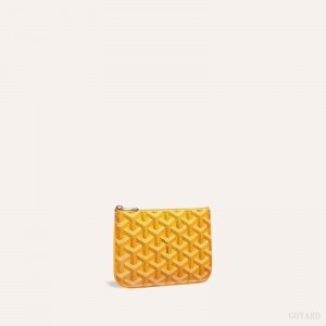 Carteiras Goyard SÉNAT MINI WALLET Amarelas | GY-NBE6056