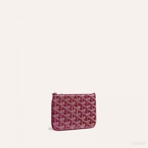 Carteiras Goyard SÉNAT MINI WALLET Bordeaux | GY-MEU8908