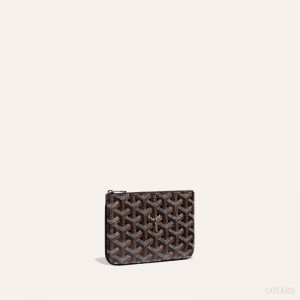 Carteiras Goyard SÉNAT MINI WALLET Pretas | GY-MVP8738