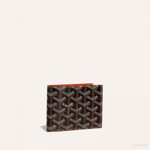 Carteiras Goyard VICTOIRE WALLET Pretas Marrom | GY-QKW0082