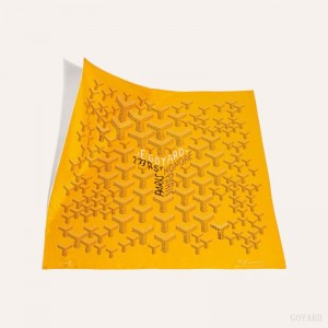 Lenços Goyard SCARF N°1 Amarelas | GY-XYX7926