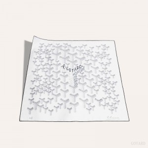 Lenços Goyard SCARF N°1 Branco | GY-GVD6789