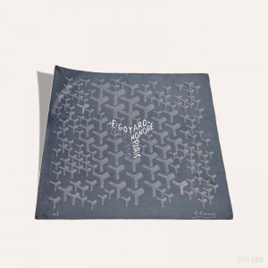Lenços Goyard SCARF N°1 Cinzentas | GY-RNO2687