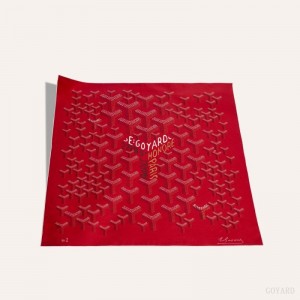 Lenços Goyard SCARF N°1 Vermelhas | GY-NUW4653