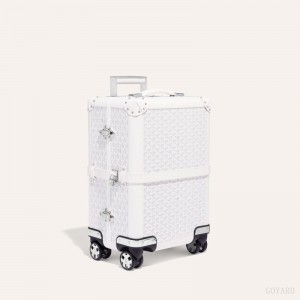Mala Goyard BOURGET PM TROLLEY CASE Branco | GY-EYY6028