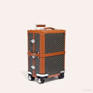 Mala Goyard BOURGET PM TROLLEY CASE Pretas Marrom | GY-FGU2835