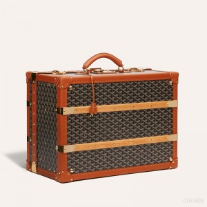 Mala Goyard PALACE 55 SUITCASE Pretas Marrom | GY-GQO8876
