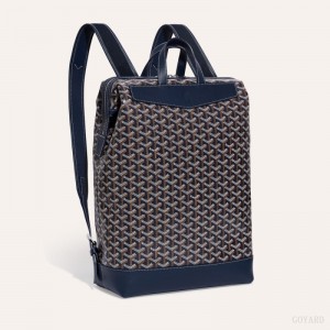 Mochilas Goyard Cisalpin Backpack Azul Marinho Azuis | GY-JRF2697