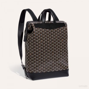 Mochilas Goyard Cisalpin Backpack Pretas | GY-TLB4070