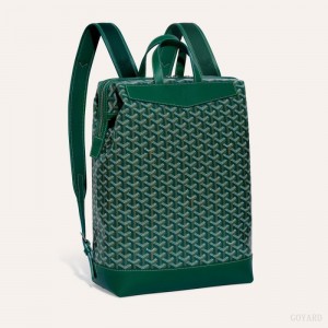 Mochilas Goyard Cisalpin Backpack Verdes | GY-ATX8167