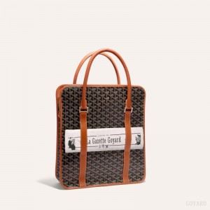 Pasta Goyard BOURGOGNE BAG Pretas Marrom | GY-FMF0102