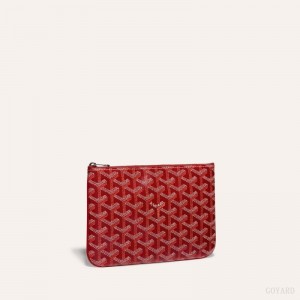 Pequenos Artigos de Couro Goyard SÉNAT PM POCKET Vermelhas | GY-MII2924