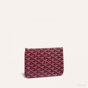 Pequenos Artigos de Couro Goyard SÉNAT PM POCKET Bordeaux | GY-DRD5279
