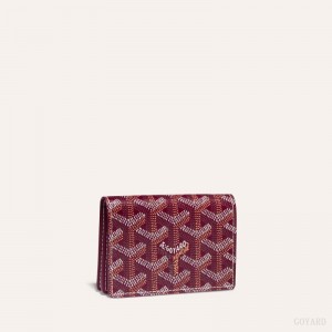 Porta Cartão Goyard MALESHERBES CARD WALLET Bordeaux | GY-FJZ2286