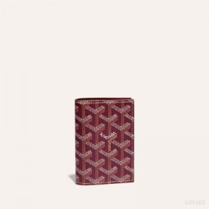 Porta Cartão Goyard SAINT-MARC CARD WALLET Bordeaux | GY-RRE9384