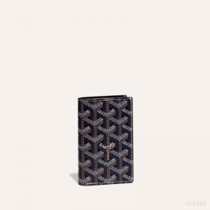 Porta Cartão Goyard SAINT-PIERRE CARD WALLET Azul Marinho Azuis | GY-XFG1279