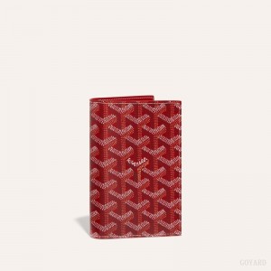 Portador De Passaporte Goyard GRENELLE PASSPORT COVER Vermelhas | GY-PDN8405