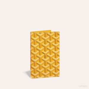 Portador De Passaporte Goyard GRENELLE PASSPORT COVER Amarelas | GY-DJV7215