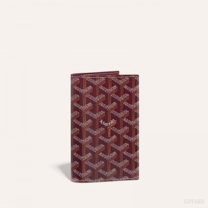 Portador De Passaporte Goyard GRENELLE PASSPORT COVER Bordeaux | GY-AUU0426
