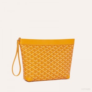 Pouches Goyard Conti pouch Amarelas | GY-HJK0625