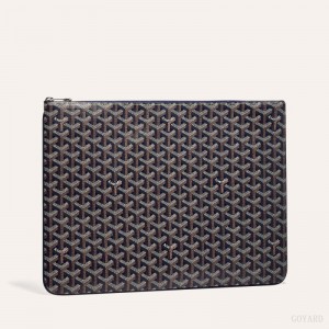 Pouches Goyard SENAT GM DOCUMENT CASE Azul Marinho Azuis | GY-CXM1937