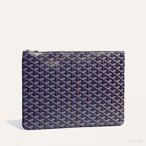 Pouches Goyard Sénat MGM Pouch Azul Marinho Azuis | GY-YIO9522