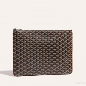 Pouches Goyard Sénat MGM Pouch Pretas Marrom | GY-DWU5287