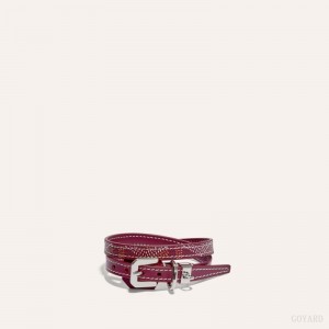Pulseiras Goyard EDMOND BRACELET Bordeaux | GY-SXA1729