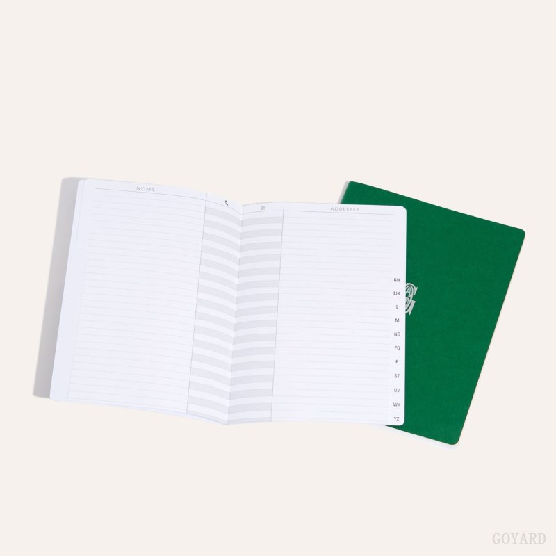 Acessorios Goyard 2024 Castiglione Agenda Verdes | GY-GEL1106
