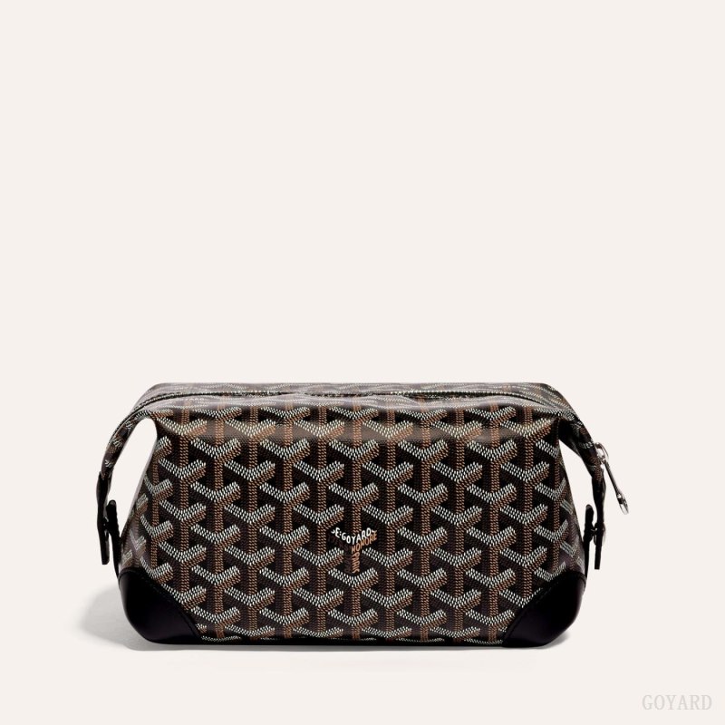 Acessorios Goyard Bowling 25 Toiletry Bag Pretas | GY-SJT7575