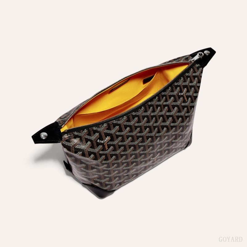 Acessorios Goyard Bowling 25 Toiletry Bag Pretas | GY-SJT7575