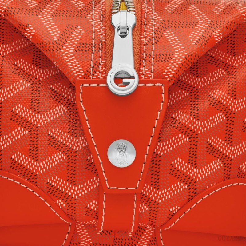 Acessorios Goyard Bowling 25 Toiletry Bag Laranja | GY-WVA0190