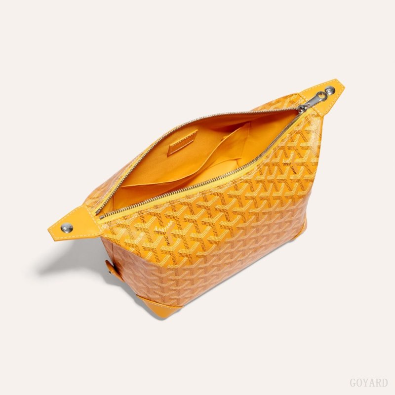 Acessorios Goyard Bowling 25 Toiletry Bag Amarelas | GY-LMQ8632