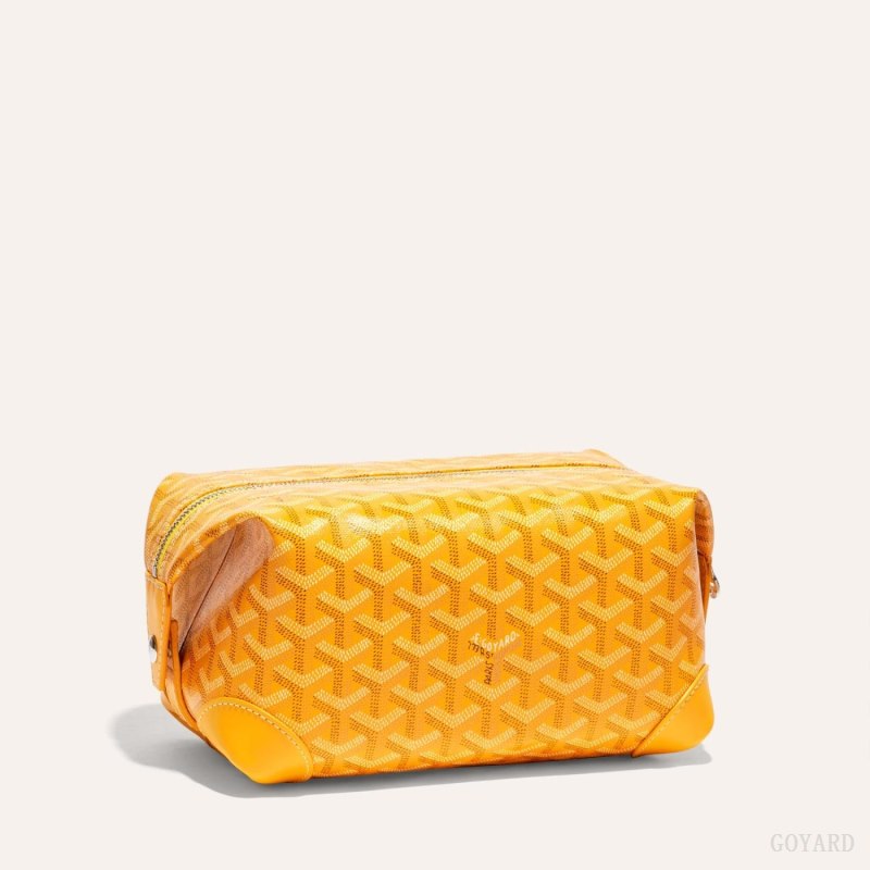Acessorios Goyard Bowling 25 Toiletry Bag Amarelas | GY-LMQ8632