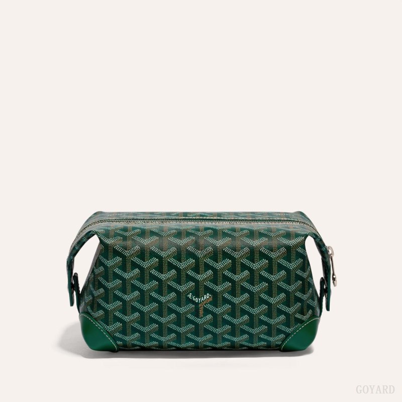 Acessorios Goyard Bowling 25 Toiletry Bag Verdes | GY-YOU4161