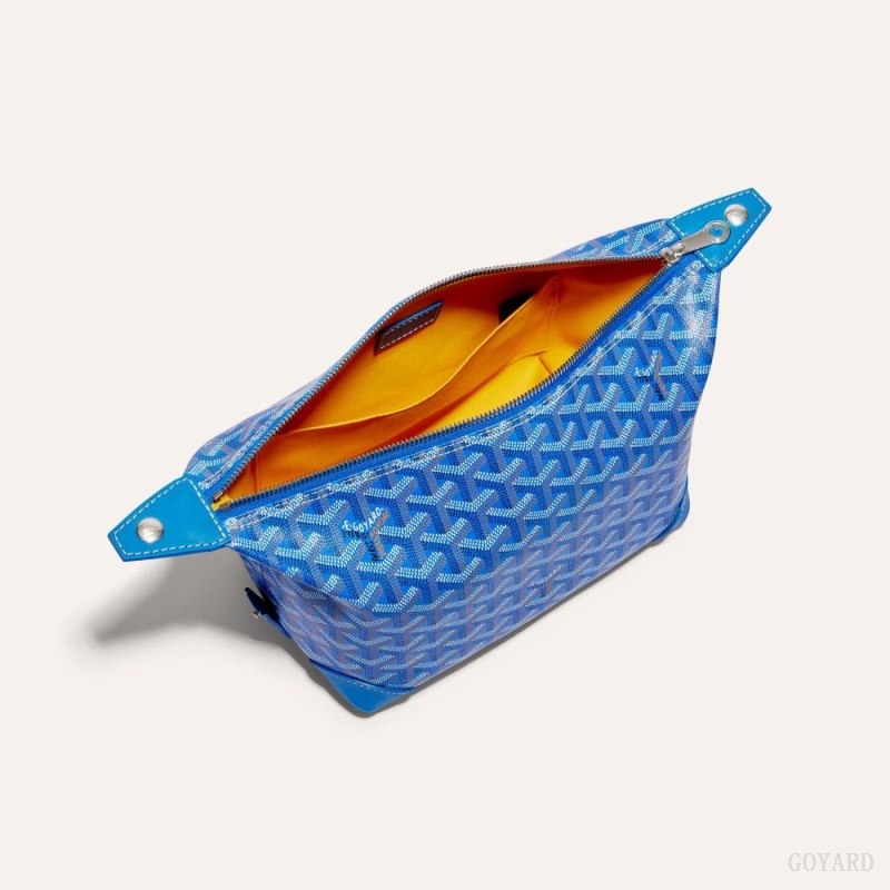 Acessorios Goyard Bowling 25 Toiletry Bag Azuis | GY-FBD3878