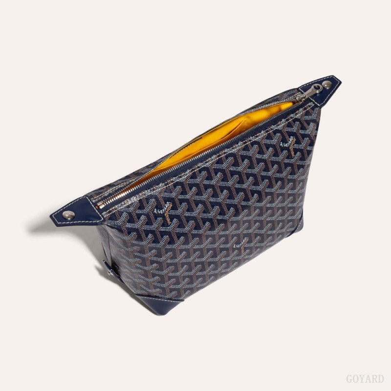 Acessorios Goyard Bowling 25 Toiletry Bag Azul Marinho Azuis | GY-YML0372