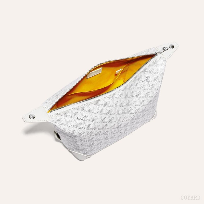 Acessorios Goyard Bowling 25 Toiletry Bag Branco | GY-DWN6166